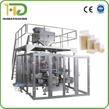 Automatic Granule Brick Vacuum Bag Packaging Machine Hexahedron Bag Making Vacuum Packing Unit